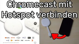 Chromecast mit Smartphone Hotspot verbinden (Chromecast mit Google TV)