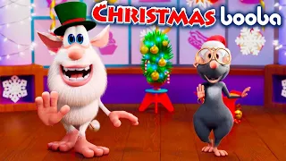 Booba 😉 ブーバ 🎄🐭 Food Puzzles - Christmas 🎩🎅 Kids show ⭐ アニメ短編 | Super Toons TV アニメ