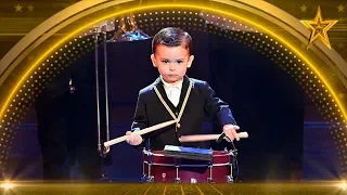 The YOUNGEST Talent of the Show Gets the GOLDEN BUZZER! | Semi-Final 1 | Spain's Got Talent Season 5