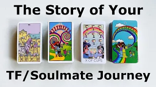 💖📖THE STORY OF YOUR TF/SOULMATE JOURNEY📖💖 SUPER DETAILED PICK A CARD LOVE TAROT READING