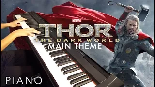 Thor The Dark World - Main Theme (Piano Cover)