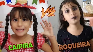 CAIPIRA VS ROQUEIRA - MARIA CLARA E JP