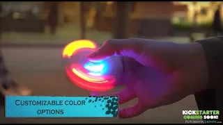 Galaxy LED Fidget Spinner | Tecnology Space