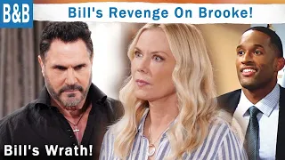 The Bold and The Beautiful Spoilers: Bill Rages Against Brooke's Betrayal.