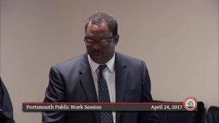 City of Portsmouth, Virginia - Public Work Session - Monday, April 24, 2017