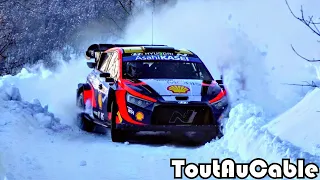 🇲🇨 Best of Test WRC Rallye Monte Carlo 2024 - Neuville - Tänak - Mikkelsen - Hyundai I20N Rally1