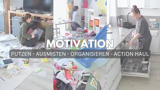 Alltags Vlog - putzen /ausmisten /Organisieren /Action Haul /Get it all done /Motivation/Spielzimmer