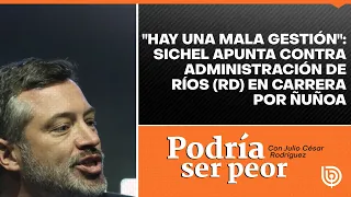 "Hay una mala gestión": Sichel apunta contra administración de Ríos (RD) en carrera por Ñuñoa