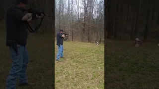 Mark shooting the DPMS AR10 03-10-2018