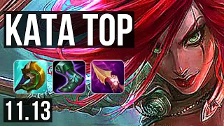 KATARINA vs MALPHITE (TOP) | Quadra, 20/1/5, Legendary, 600+ games | EUW Diamond | v11.13