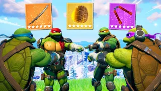 The *NINJA TURTLES* CHALLENGE in Fortnite