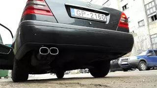 MB w202 c200 Magnaflow + Remus exhaust