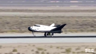 Dream Chaser Space Plane Lands After Successful Free Flight Test