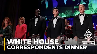 Biden makes no mention of Gaza in speech at White House correspondents dinner