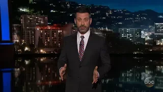 Jimmy Kimmel calls out lawmakers in emotional late-night monologue