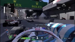 F1 2021 grid glitch