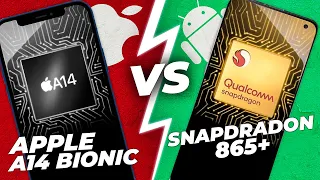 A14 BIONIC vs SNAPDRAGON 865+: Кто мощнее?