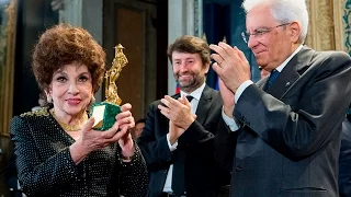 Intervento del Presidente Mattarella premi David di Donatello 2016