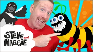 Play a Trick on Steve and Maggie | Scary Fun with Monster Bugs for Kids | Wow English TV
