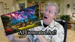 AI Generated Art The new tools found within NightCafe! Add Animation!