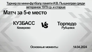 КУЗБАСС (Кемерово) - Торпедо (Рубцовск). Основные моменты