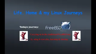 FreeBSD Just Some Thoughts On My BSD Journeys So Far