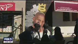 DMX mural in the Bronx