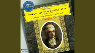 Mozart: Sinfonia concertante in E Flat Major for Oboe, Clarinet, Horn, Bassoon and Orch., K....