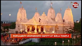 Highway to Birla Temple choked with parked vehicles, raises local outrage || ENGLISH || GOA365