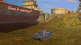 Does the U panzer swim?