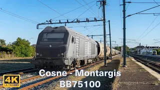 [CABRIDE 4K] Cosne-sur-Loire - Montargis en BB75100