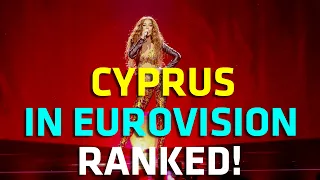 Cyprus in Eurovision - RANKED (1981-2022)