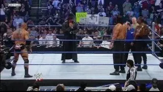 The Undertaker , Batista and Finlay vs The Great Khali , Big daddy V and MVP 6 man tag team match