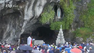 Chapelet du 25 avril 2023 à Lourdes