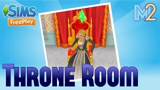 Sims FreePlay - Castle Throne Room + Easter Items! (Review & Walkthrough)