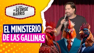 El Show de George Harris 13/07/23 Parte 4 - ¿Qué comen las gallinas en USA? 🐣🐔