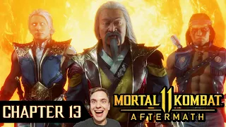 MK11 Aftermath. Chapter 13. New Story is Incredible! Crazy Plot Twist! Epic Reaction and Gameplay.
