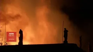Грандіозна пожежа у музеї в Бразилії