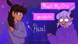 Meet my OC: Hazel Shropshire [SPEEDPAINT voiceover]