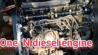 Toyota one N diesel engine falled diesel engine 1n