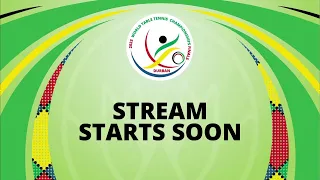 LIVE! | T6 | Day 1 | World Table Tennis Championships Finals Durban 2023 | Session 3