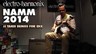 JJ Tanis at NAMM 2014 for Electro-Harmonix