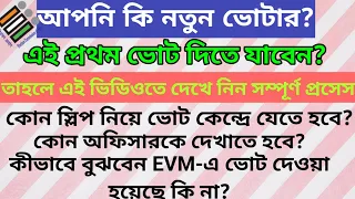 How to cast vote in West Bengal election 2021 | How to Vote in EVM machine in Bengali (WB Election)