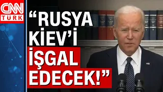 Rusya-Ukrayna krizi! Joe Biden açıkladı! "Rusya Ukrayna'ya saldırırsa çok büyük bedel ödeyecek!"