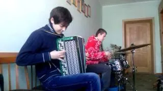Don Omar feat. Lucenzo - Danza Kuduro на баяне on accordion