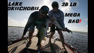 36 LB MEGA BAG on Lake OKEECHOBEE!