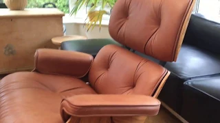 Comparing my Vitra Eames lounger to my Iconic Interiors lounger