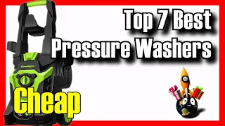 💧🔥 TOP 7 BEST Pressure Washers on Amazon [2024]✅[Cheap] For Cars / Driveway Cleaning / Detailing