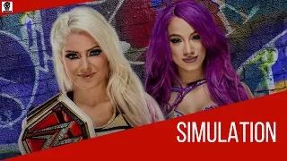 WWE SUMMERSLAM 2017 - Alexa Bliss vs. Sasha Banks - Raw Women’s Championship - WWE 2K17 SIM