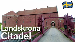 Sweden, walking tour of the Landskrona Citadel